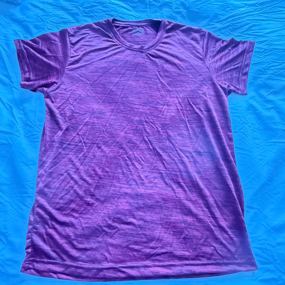 Galaxy By Harvic Vibrant Purple Men's Tee